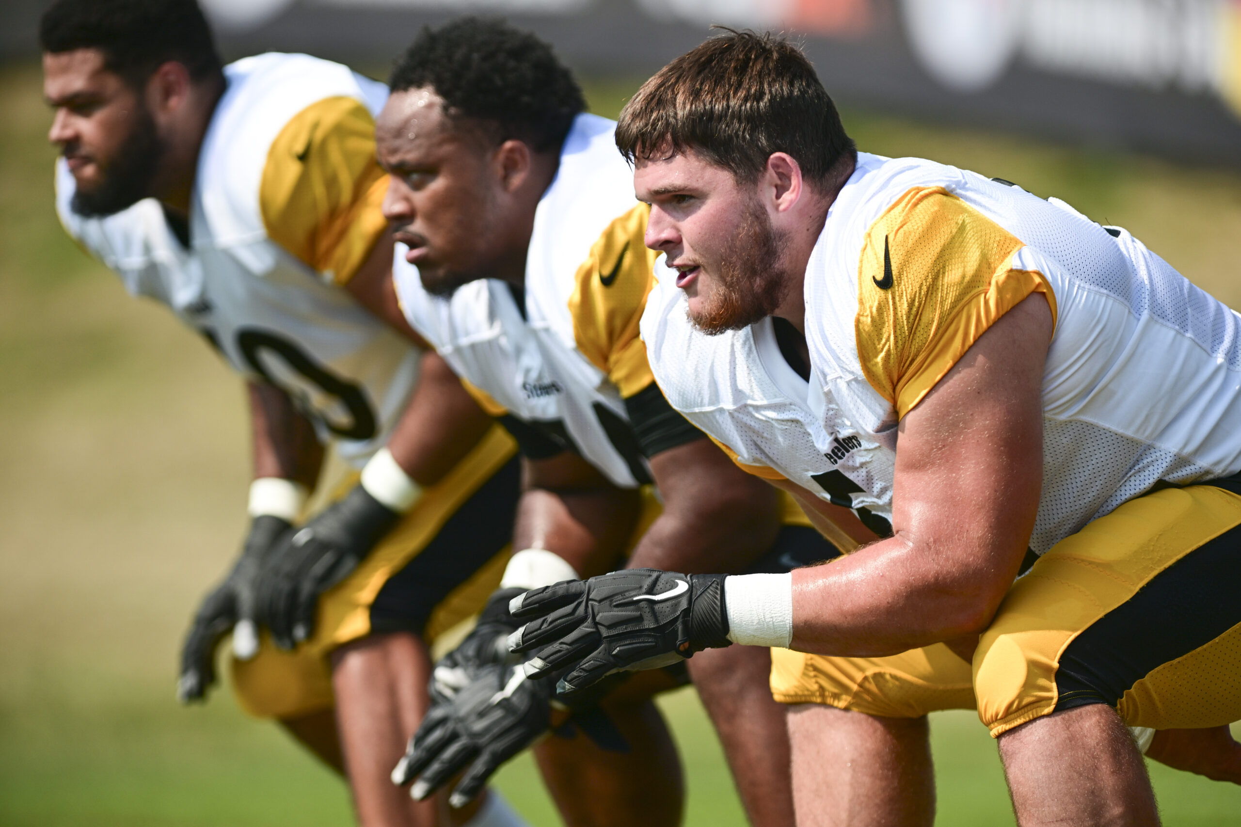 Zach Frazier is taking Steelers training camp one day at a time, 'can't wait' for preseason opener